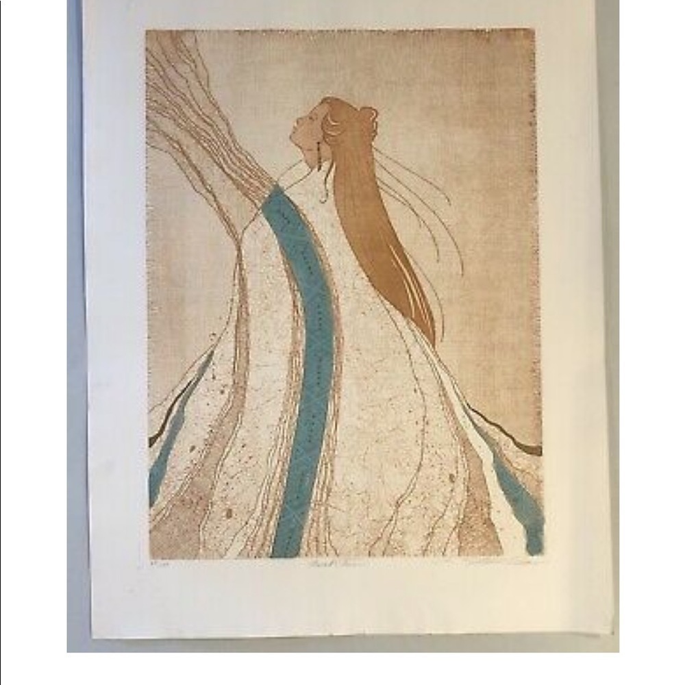 25x30 Ltd Ed SIGNED, NUMBERED  TOUCH & TONE . KRISTEN OLSEN